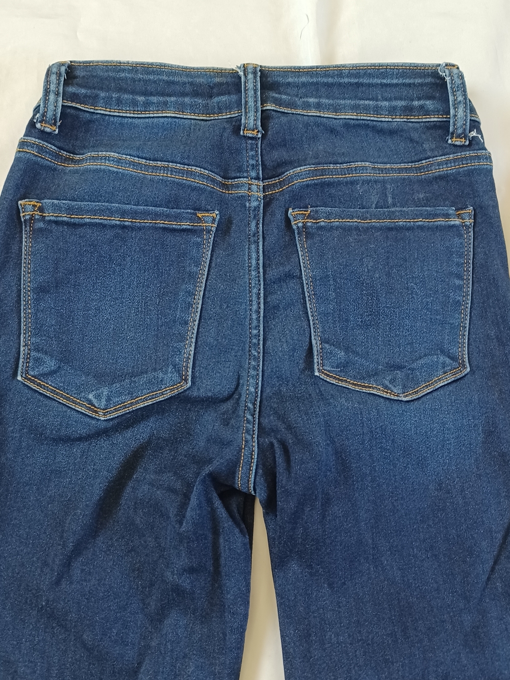Flying Monkey Women's Jeans Highrise Skinny Dark Wash Stretch Size 25 25x29.5 - Picture 5 of 11